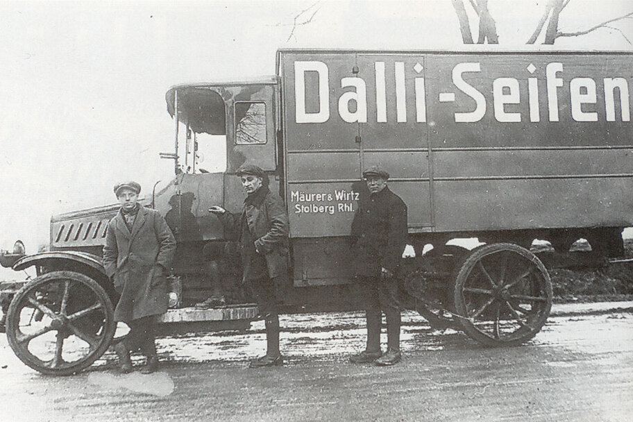 Alter LKW der dalli-group