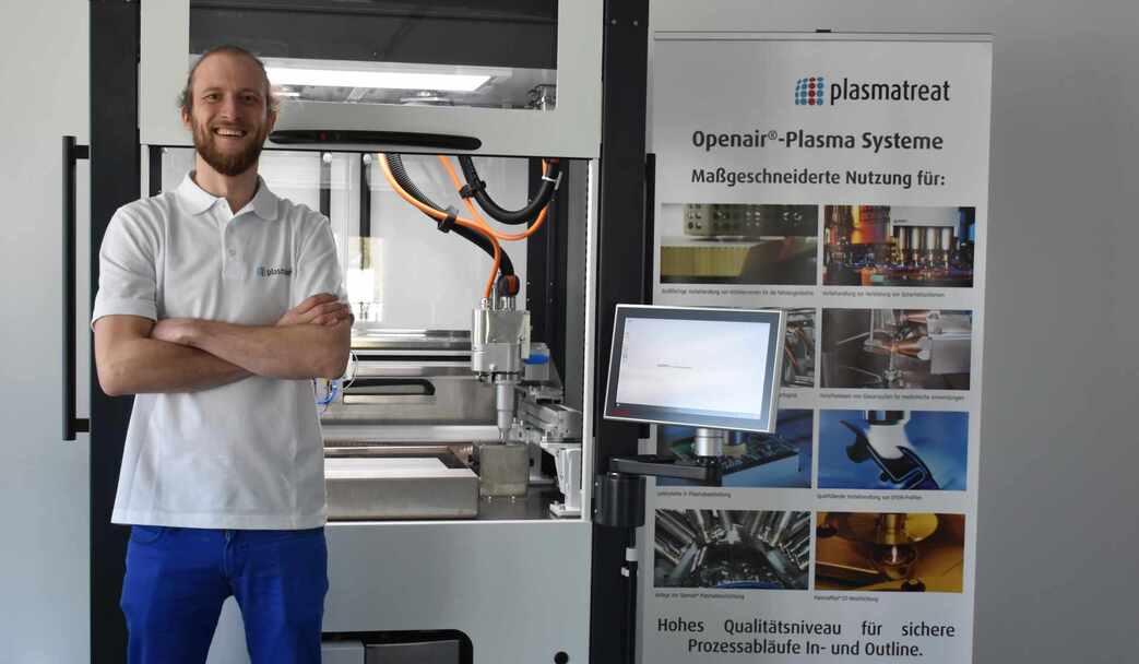 Maxim Oberkoch, Young Professional bei Plasmatreat