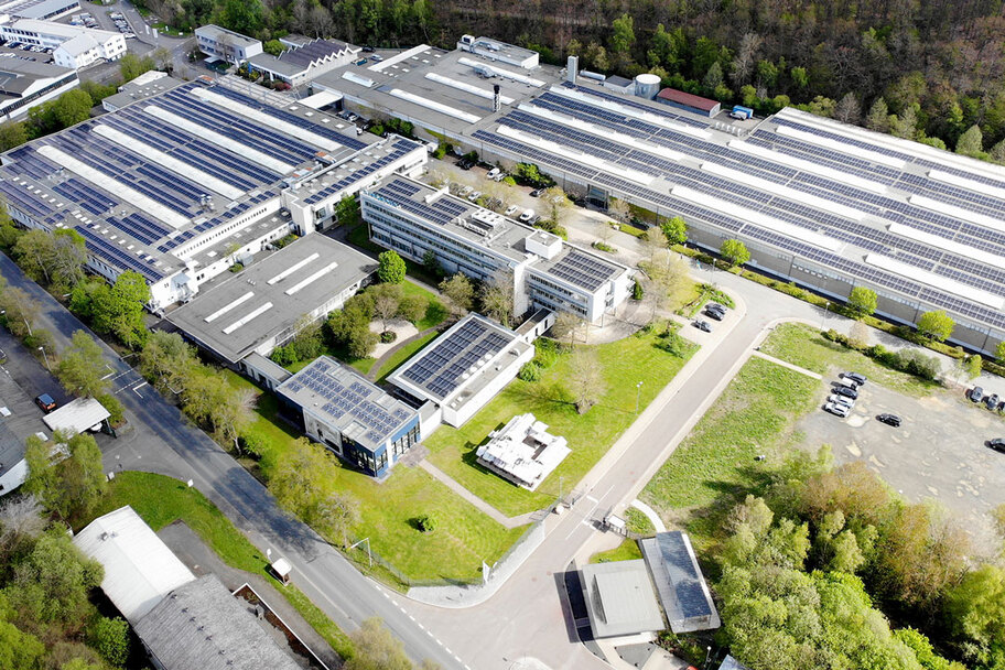 SIEGENIA-Hauptstandort in Wilnsdorf